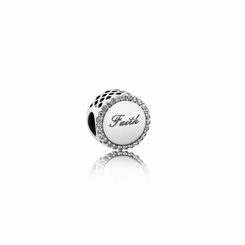 Pandora Australia Faith Cross Charm - Sterling Silver | DVEPLT094